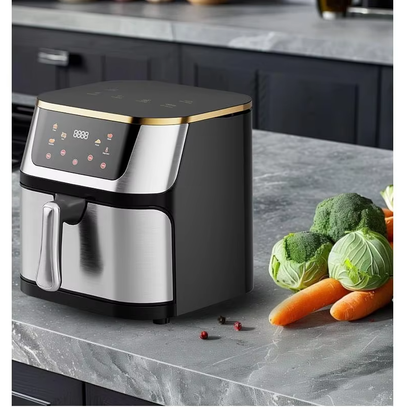 (LLEGANDO 27 DE MARZO) Freidora de Aire 8L Negro Digital Homestar HS-213