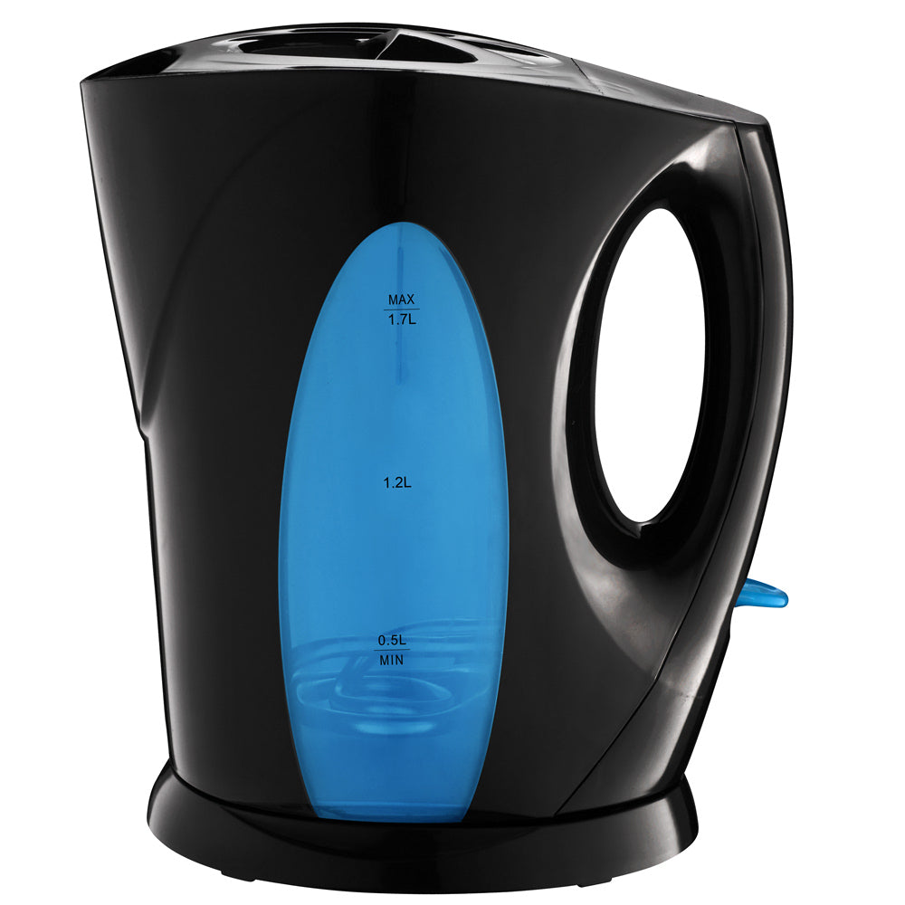 Tetera Eléctrica 1.7L Blanco y Negro Homestar HS-1-7K-GD