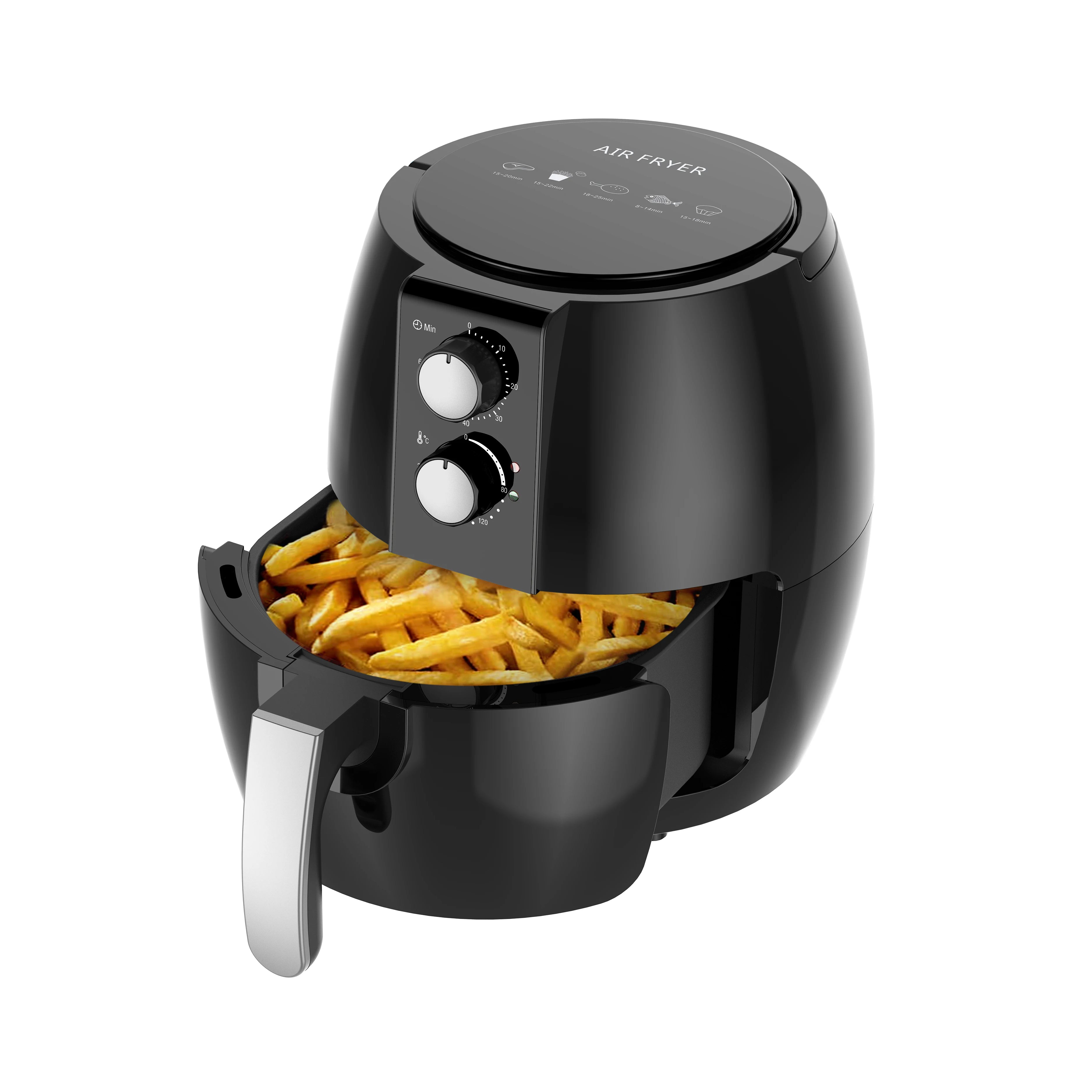 (LLEGANDO 27 DE MARZO) Freidora de Aire 4.8L Negro Homestar HS-CD48