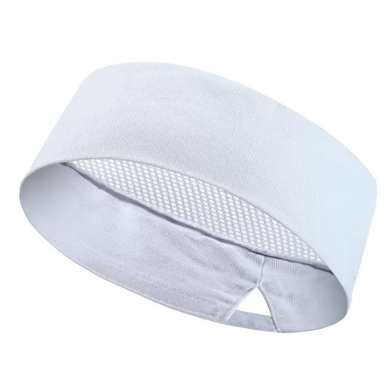 (LLEGANDO 30 DE SEPT) Gorra para Chef Unisex de Poliéster y Algodón – Gorro de Cocina Profesional Transpirable, Talla Adulto, Color Blanco 10891