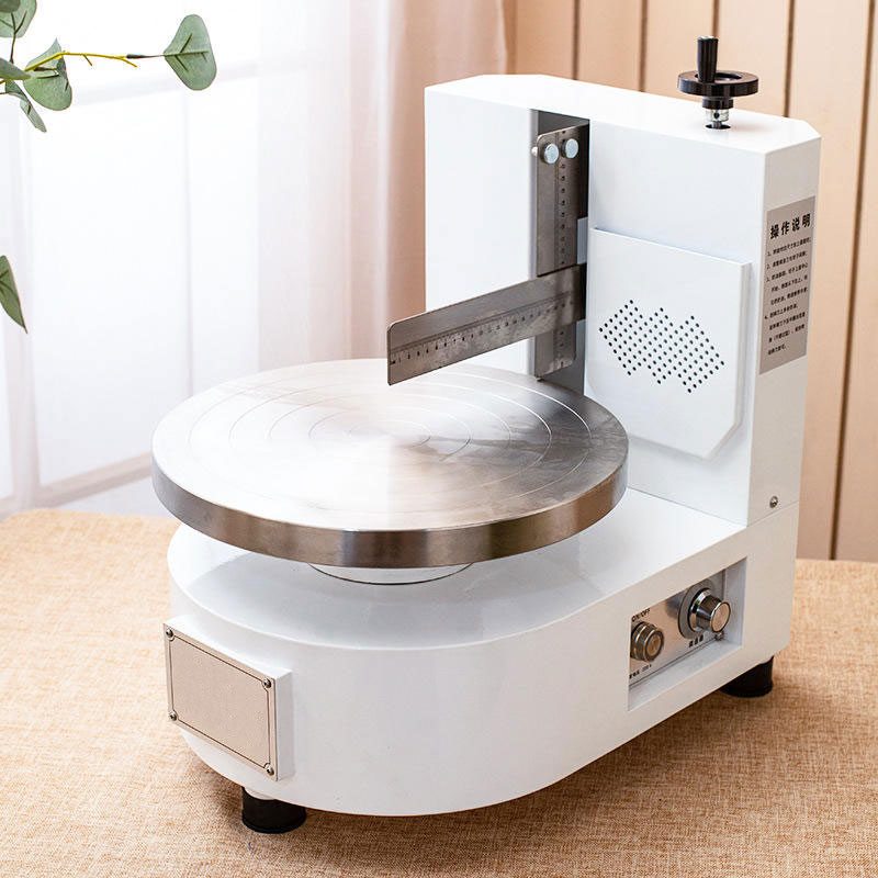 (LLEGANDO 30 DE MAYO) Máquina Giratoria para Dulces Torta con Panel Manual 36cm Blanco BS-16 Bailarina.
