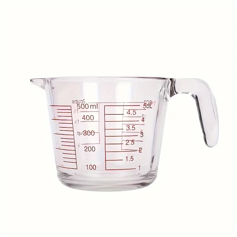 (LLEGANDO 16 DE ENERO) Taza de Medir de Vidrio 550ml 85688