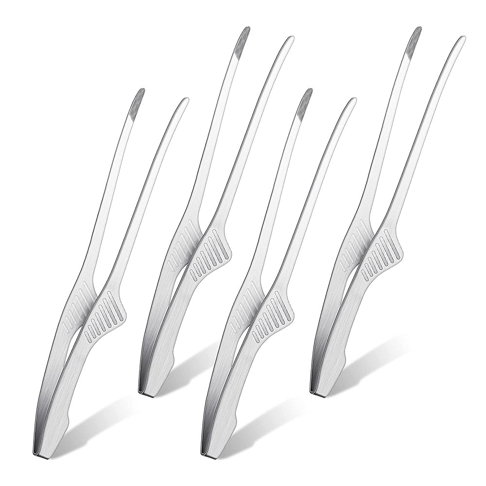 (LLEGANDO 19 DE JUNIO) Pinza de Precisión para Comida Alimentos en Acero Inoxidable SS304 (8" 11901) (10" 11902) (12"11903)