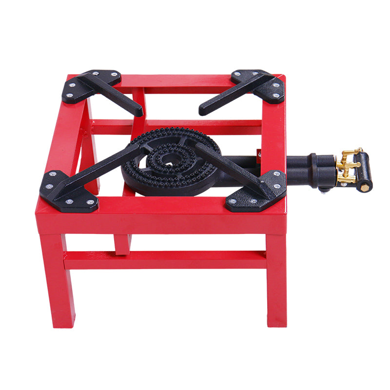 (LLEGANDO 5 DE MAYO) Estufa de Hierro 1 Quemador 2 Llaves a Gas Rojo NS441323