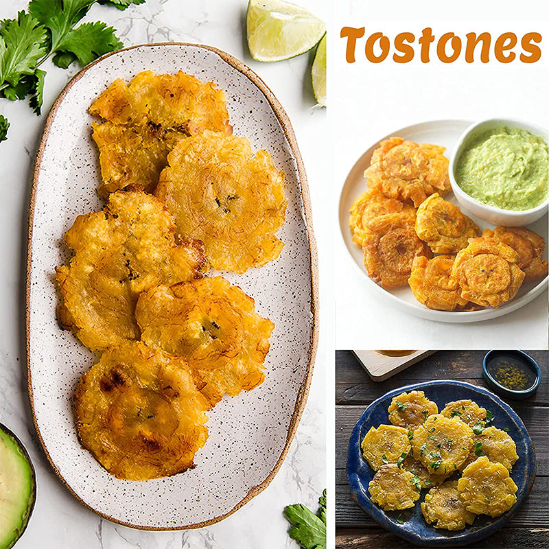 (LLEGANDO 27 DE MARZO) Pataconera Plana de Madera 11.5x25.5cm NS440413 Tostones.