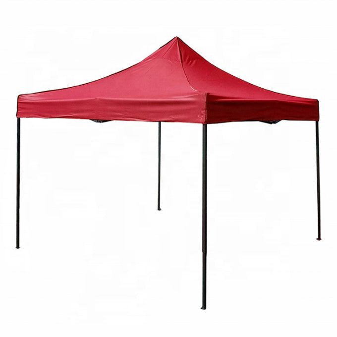 (LLEGANDO 5 DE MAYO) Tolda Gazebo Plegable. 3X3 Mts. Incluye Tubos. Carpa Color Rojo. PTJG-033-RD