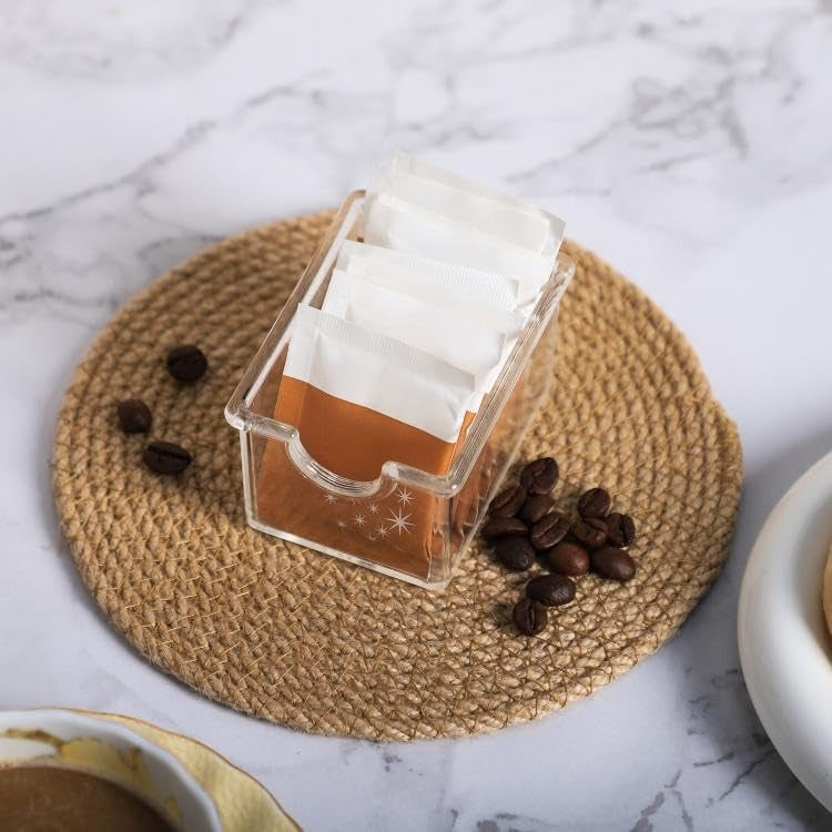 (LLEGANDO 28 DE ENERO) Soporte para Sobres de Azúcar en Acrílico Transparente 98901