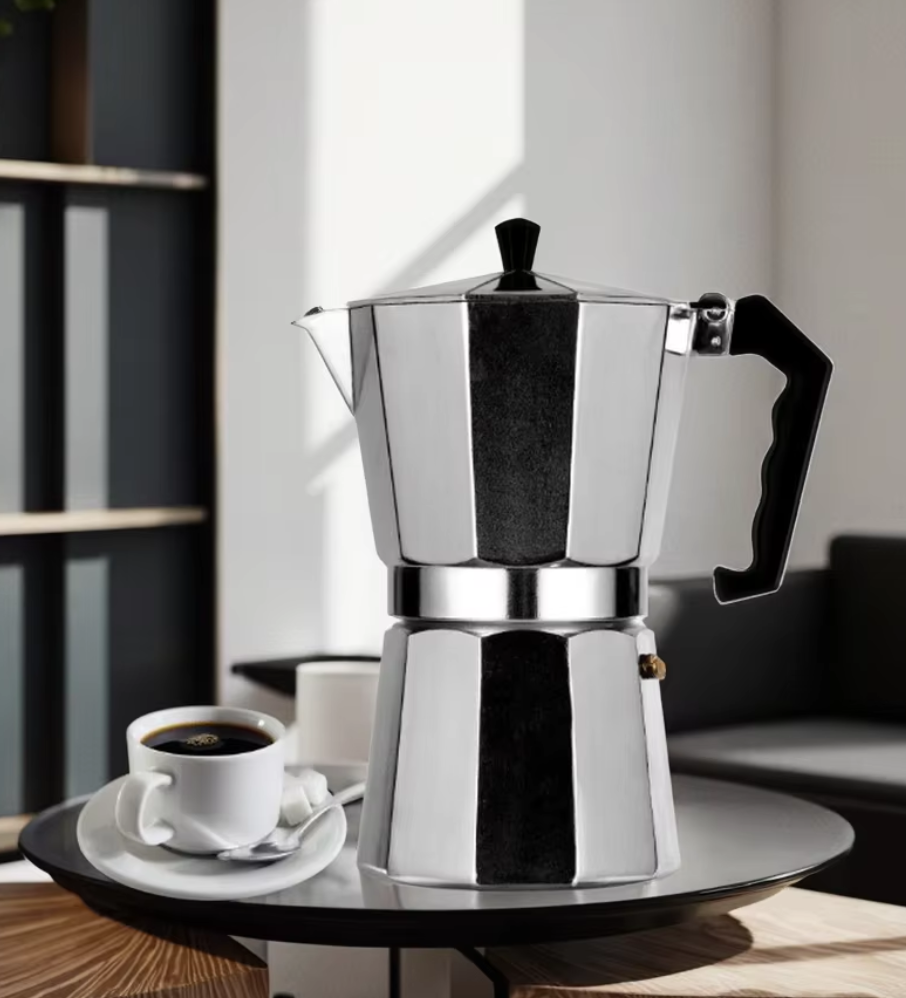 Cafeteras Italianas de Aluminio 12 Tazas NS340346