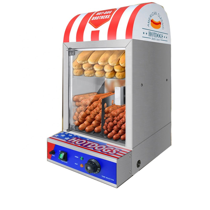 (LLEGANDO 30 DE MARZO) Máquina Vitrina Calentadora de Hot Dog 110/60Hz HW-3 Perro caliente. Salchicha.