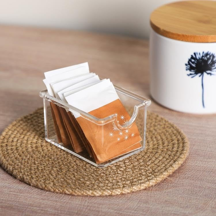 (LLEGANDO 28 DE ENERO) Soporte para Sobres de Azúcar en Acrílico Transparente 98901