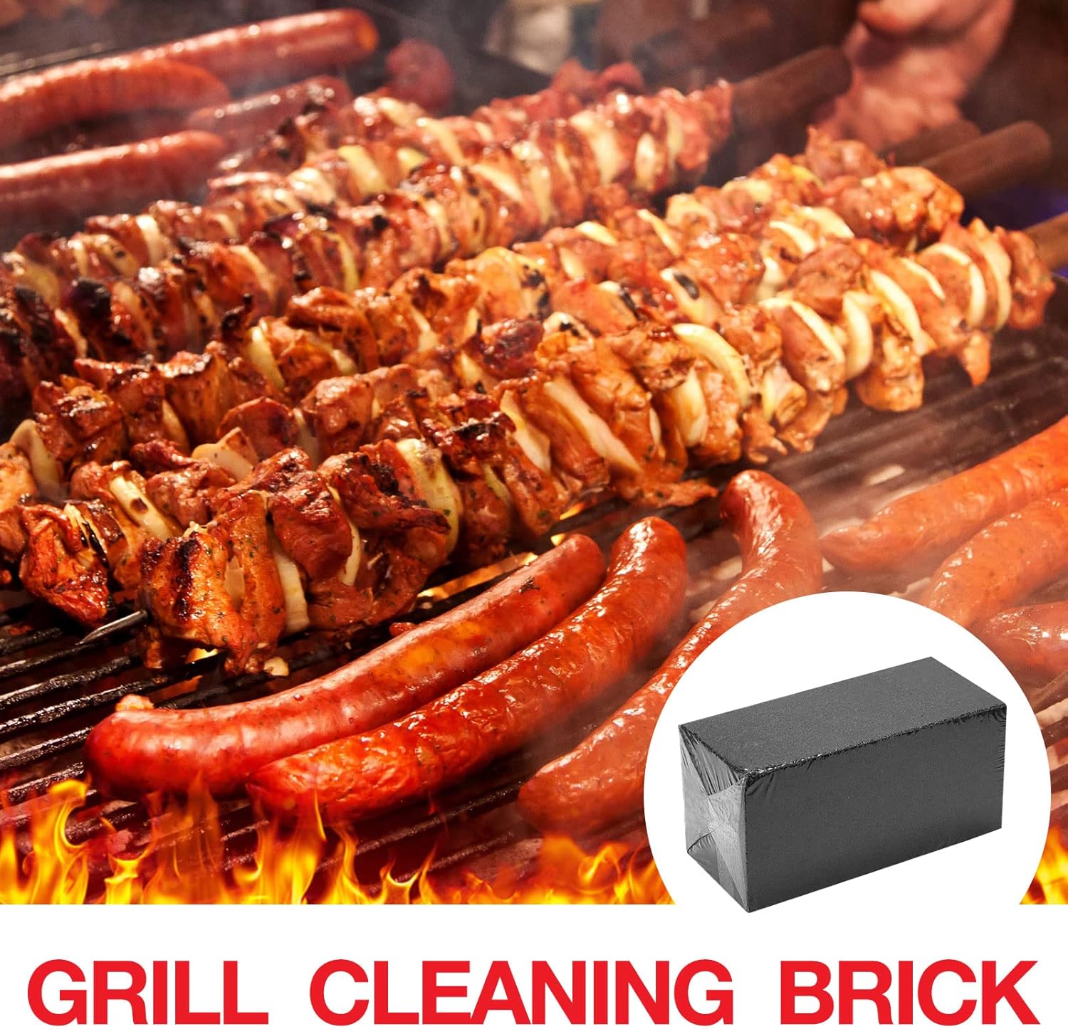 Piedra para Limpiar Grill BBQ Asadores Kitchen Maid O-PIED01