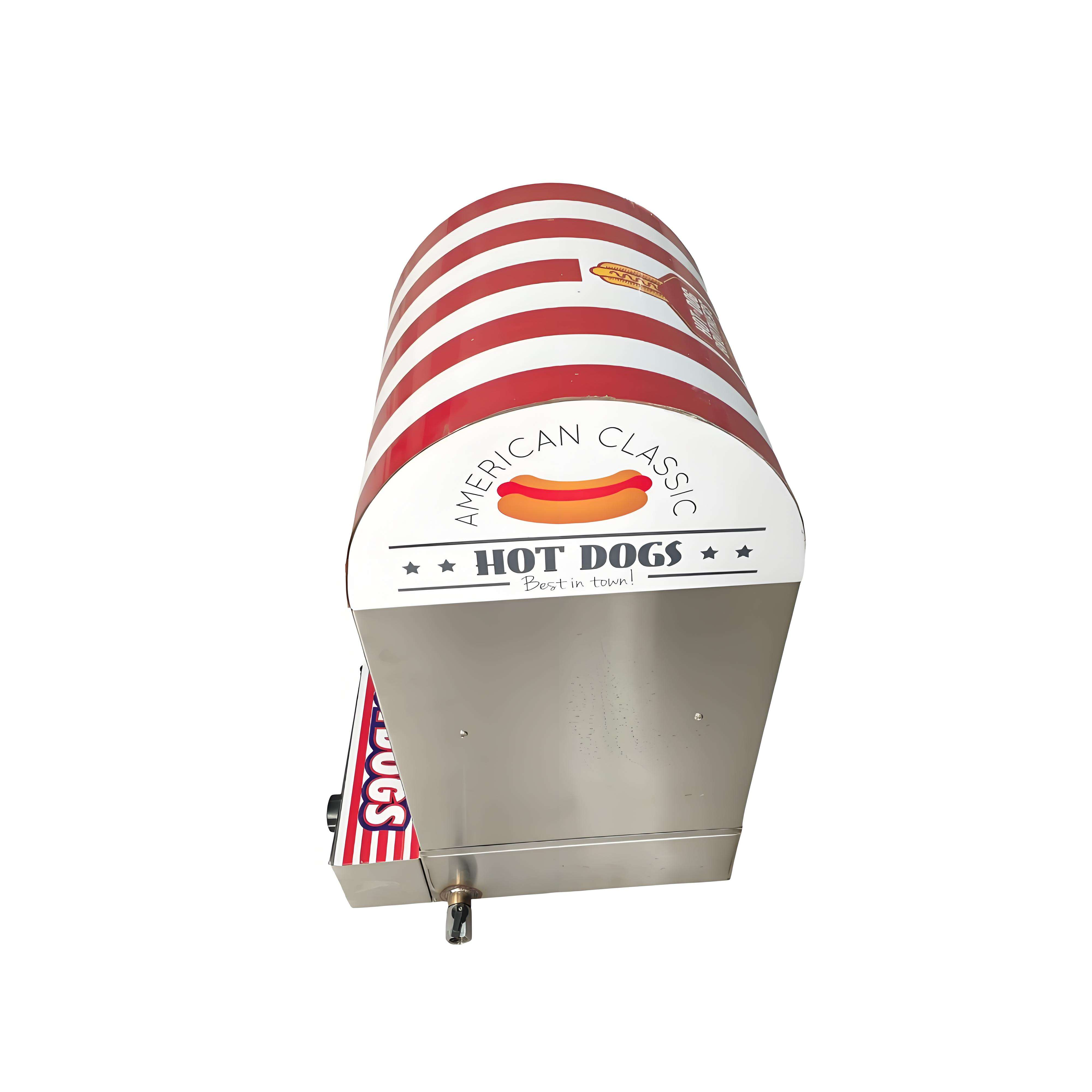 (LLEGANDO 30 DE MARZO) Máquina Vitrina Calentadora de Hot Dog 110/60Hz HW-3 Perro caliente. Salchicha.