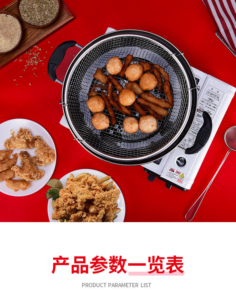 (LLEGANDO 20 DE DIC) Cacerola Freidora 24cm Negro 89247