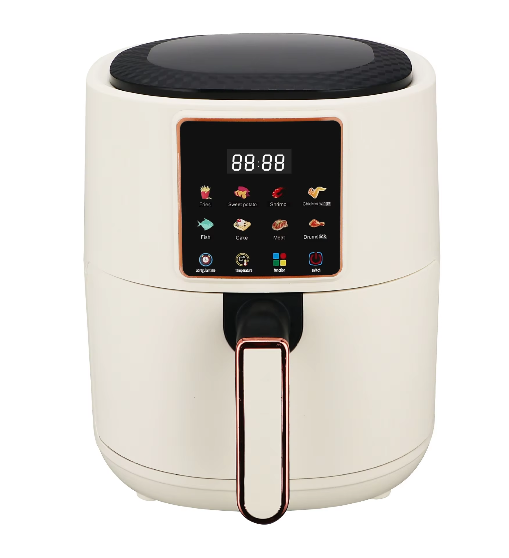 Freidora de Aire Digital 4.5L Blanco Homestar HS-5030