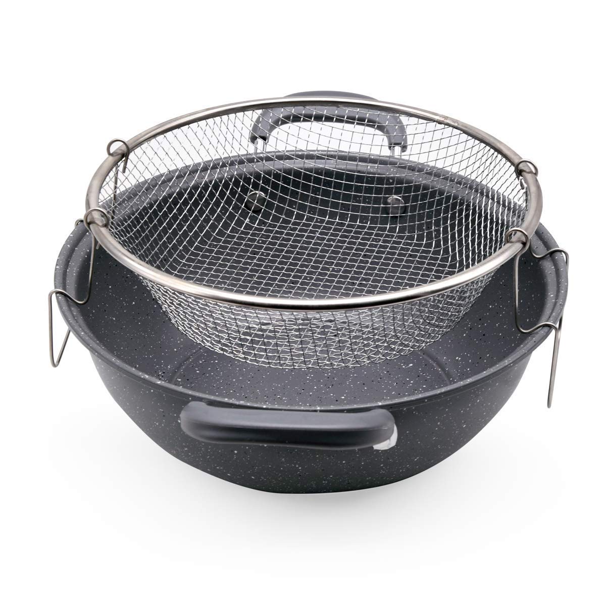 Cacerola Freidora 26cm Negro 89248 Selecto