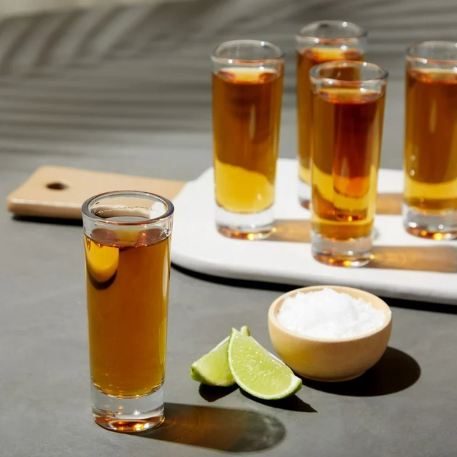 (LLEGANDO 16 DE ENERO) Vaso para Tequila de Vidrio 10cm 85208 Shot.