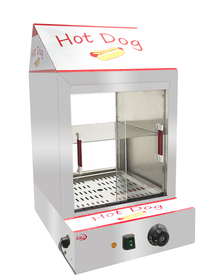 (LLEGANDO 30 DE MARZO) Máquina Vitrina Calentadora de Hot Dog 110/60Hz HDS-2 Perro caliente. Salchicha.