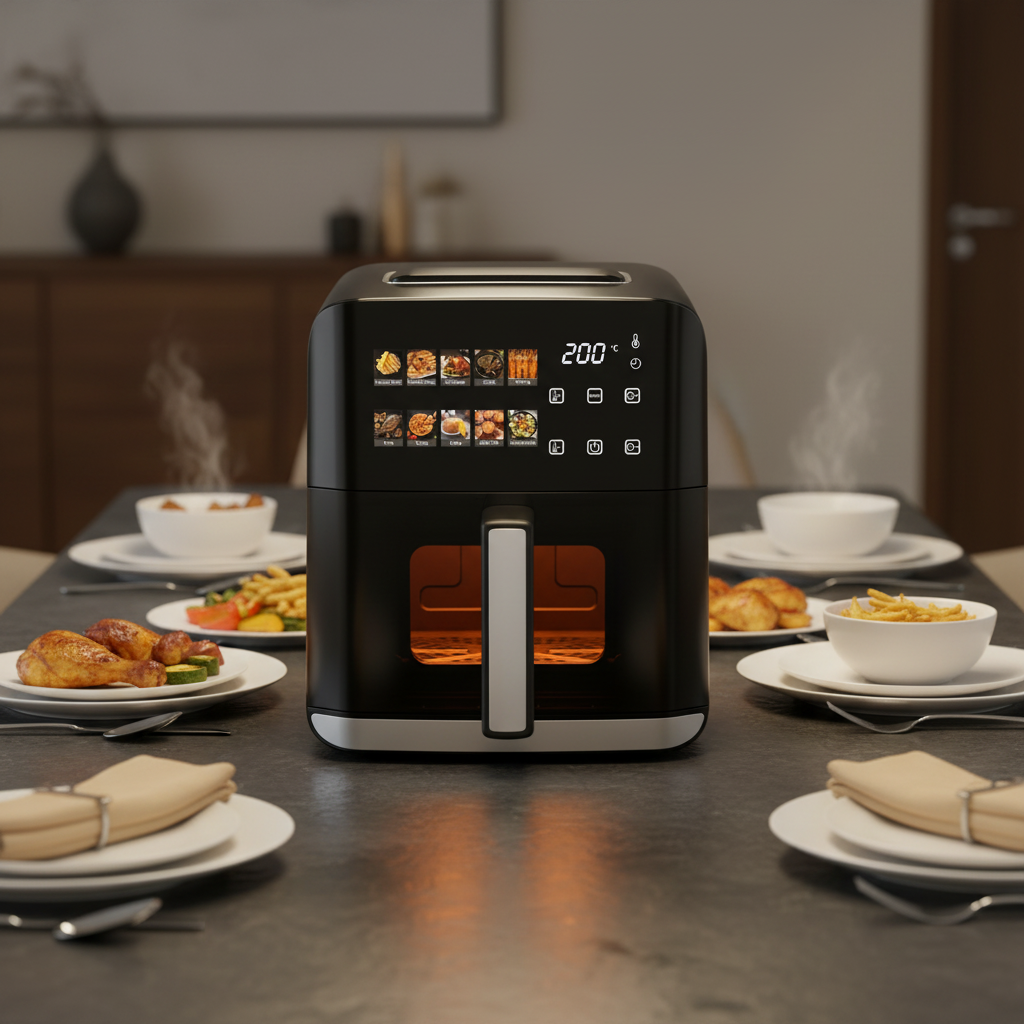 Freidora de Aire Digital 4L Homestar HS-CD40