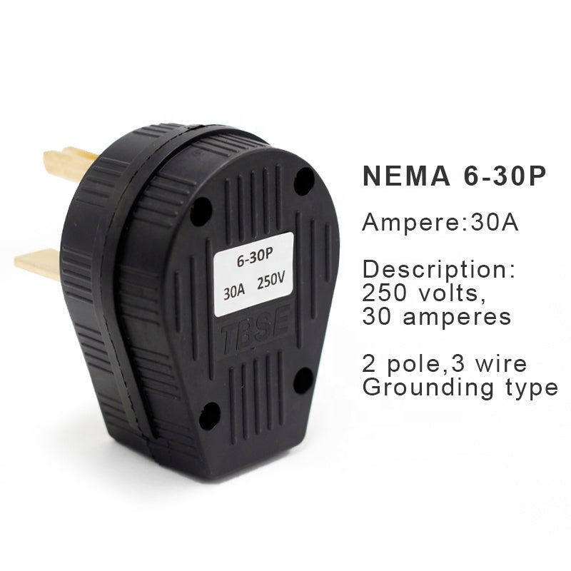 Enchufe de 3 Pines 250V 30A 6-30P