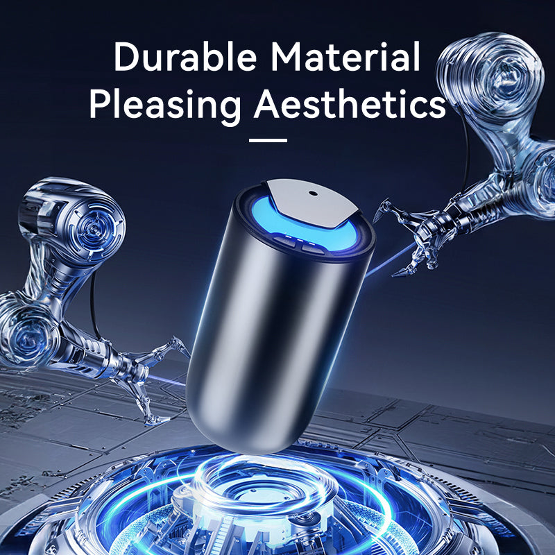 Difusor de Aromas de Aceites Esenciales para Carro Recargable Cobertura 15m2 Negro A613-V2.0