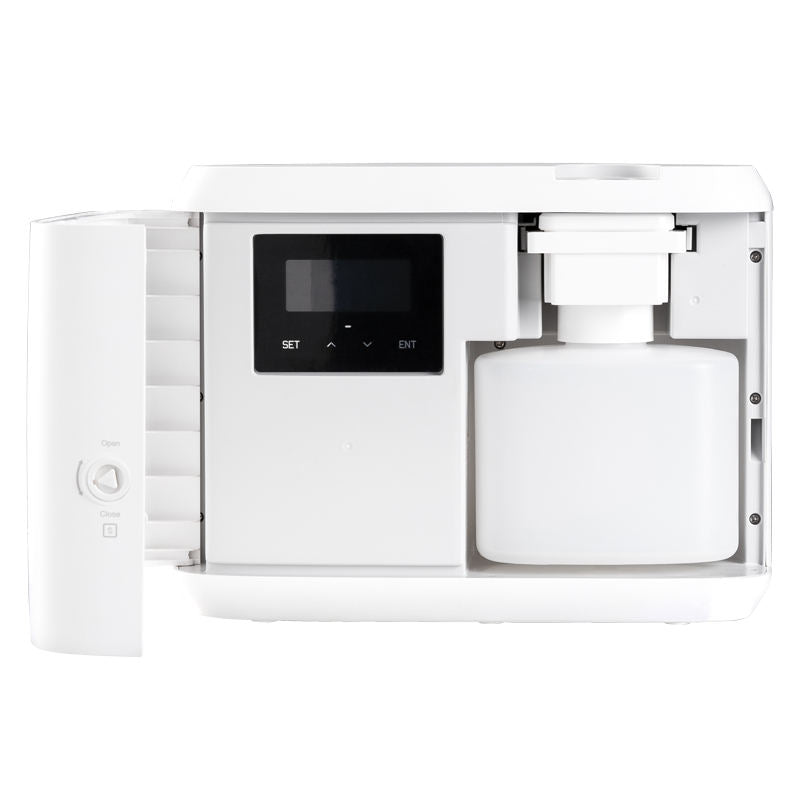 Difusor de Aromas de Aceites Esenciales Industrial Eléctrica Capacidad 850ml Cobertura 830m2 Blanco Compatible con APP Móvil y Bluetooth A305L Selecto