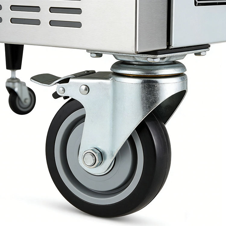 (LLEGANDO 15 DE SEPTIEMBRE) Horno Industrial de Convección a Gas 110V con Ruedas HSD-101G