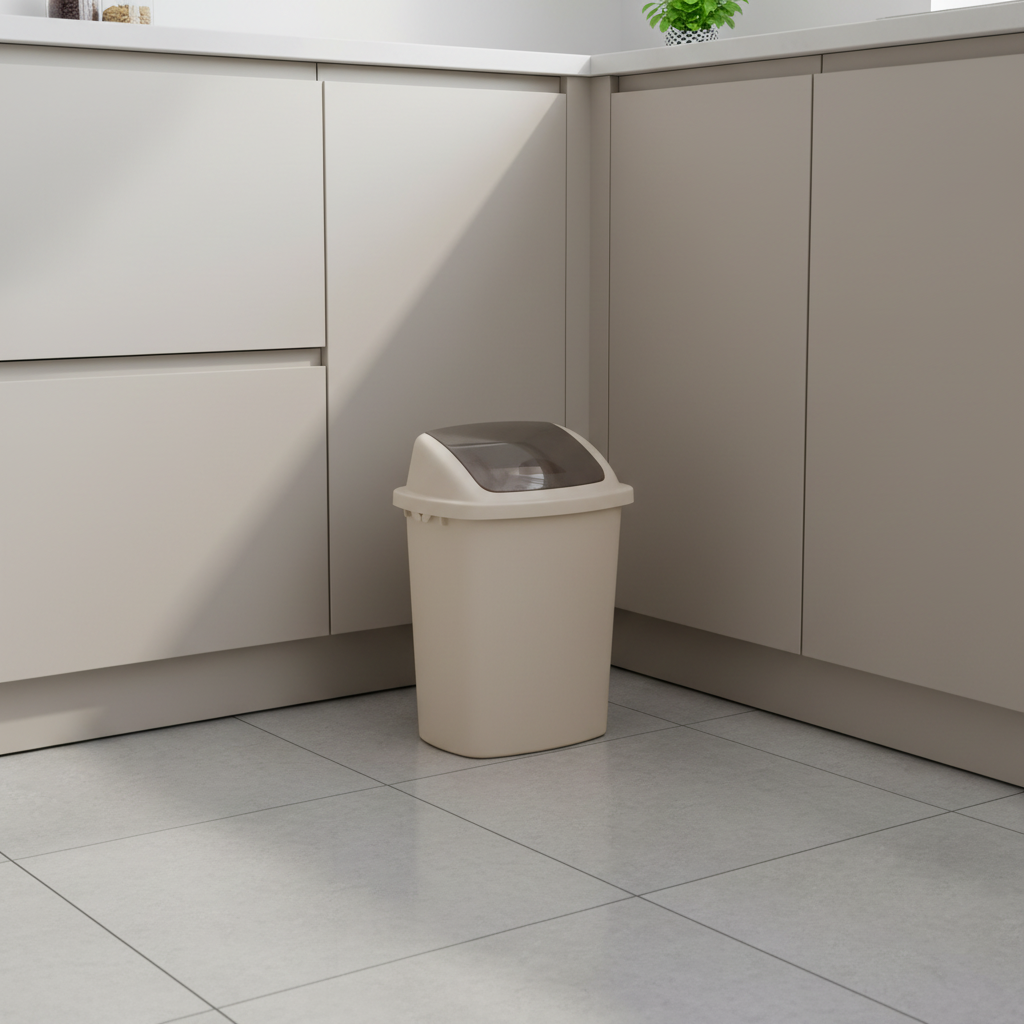 Basurero Tinaco Plástico 50L para Basura 2 Colores Disponible 6150 Selecto