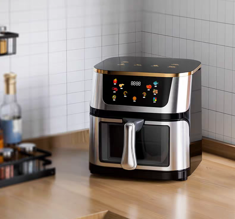 (LLEGANDO 27 DE MARZO) Freidora de Aire 8L Negro Digital Homestar HS-213