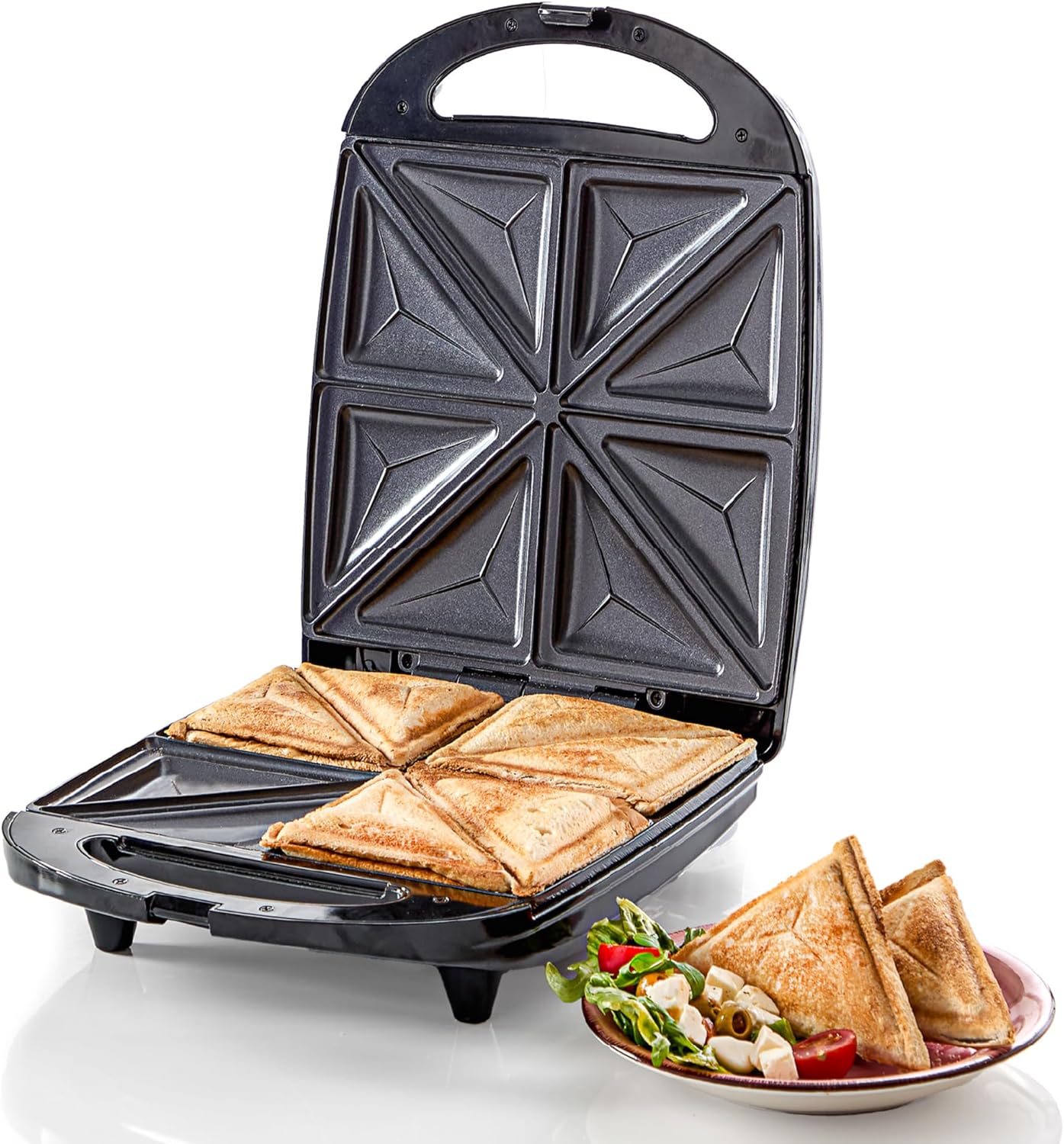 Sandwichera Eléctrica 4 Compartimentos 1200W CB-208A Selecto
