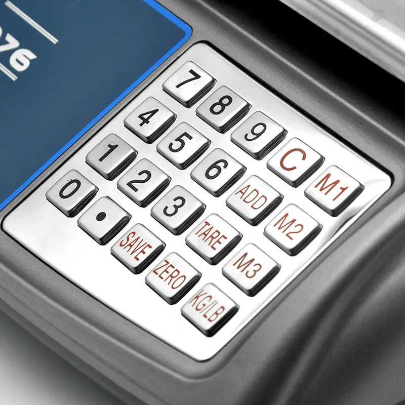 Balanza Digital con Pantalla LED 40kg con Calculadora de Precio Recargable F1976