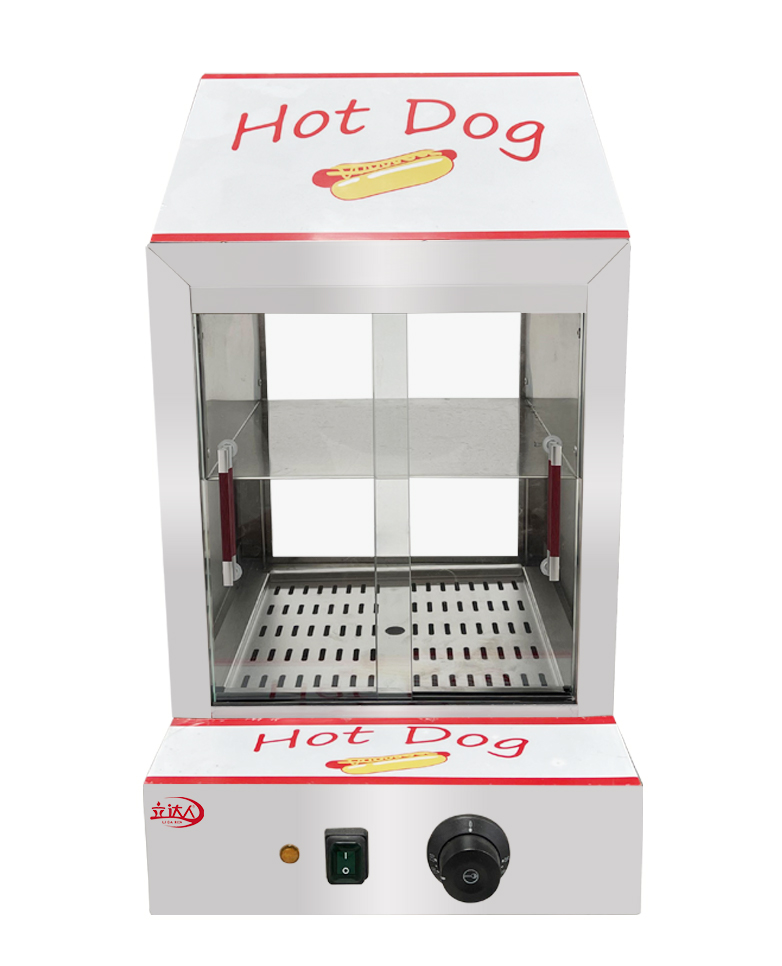 (LLEGANDO 30 DE MARZO) Máquina Vitrina Calentadora de Hot Dog 110/60Hz HDS-2 Perro caliente. Salchicha.