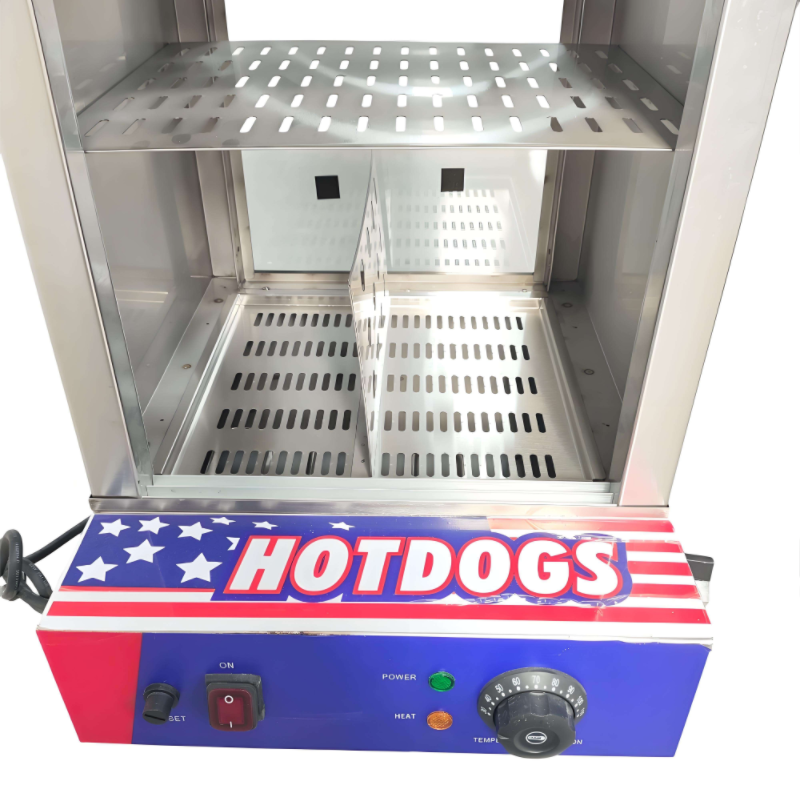 (LLEGANDO 30 DE MARZO) Máquina Vitrina Calentadora de Hot Dog 110/60Hz HW-3 Perro caliente. Salchicha.