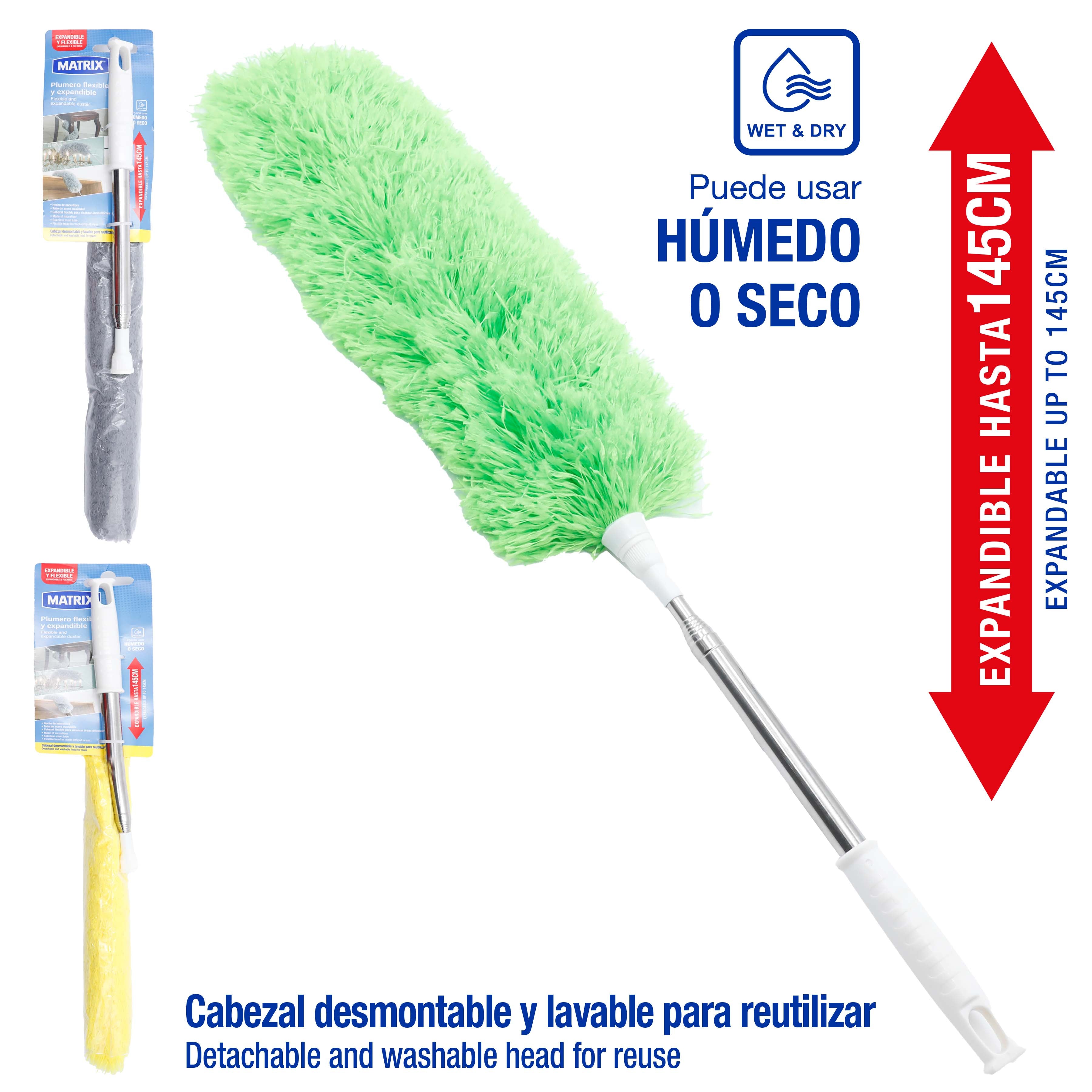 Plumero de Microfibra para Limpiar Polvo Matrix MT-2535