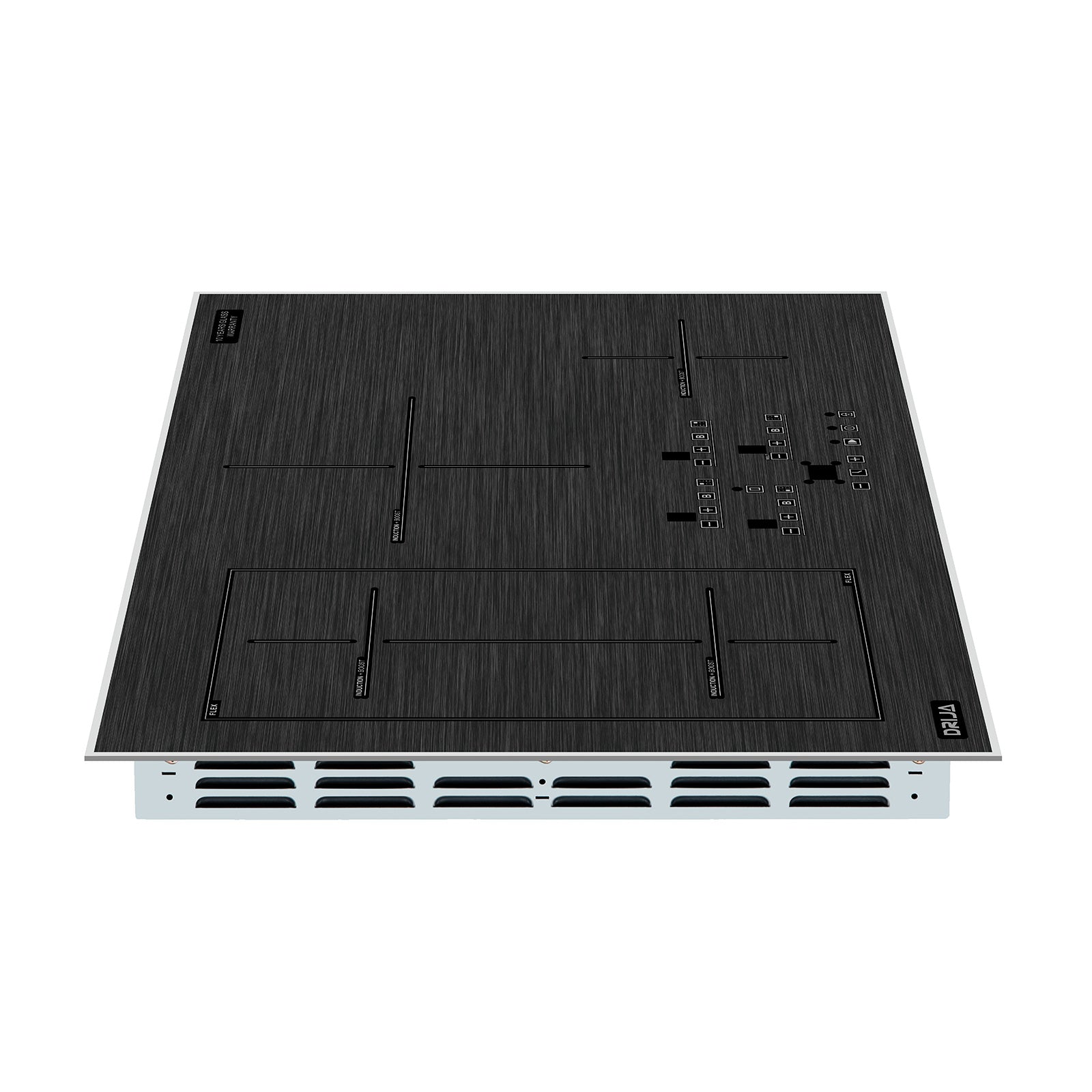 Estufa Empotrable de Inducción 4 Quemadores Vitrocerámica Negro MUNICH 76 INDUKTION Drija