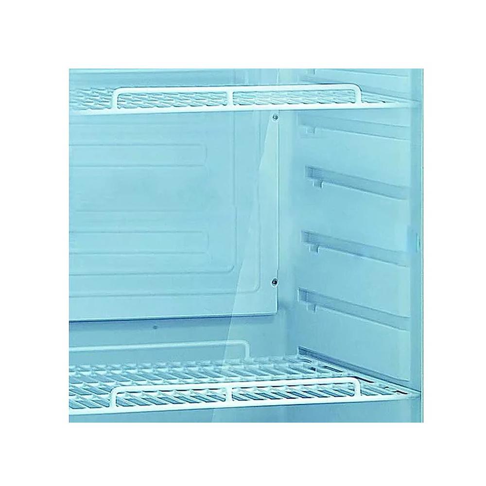 Vitrina Refrigeradora Comercial de Bebidas Mabe VM2164LB0 de 8 Pies Cúbicos (216 Litros), Puerta de Vidrio, Iluminación LED, Color Blanco