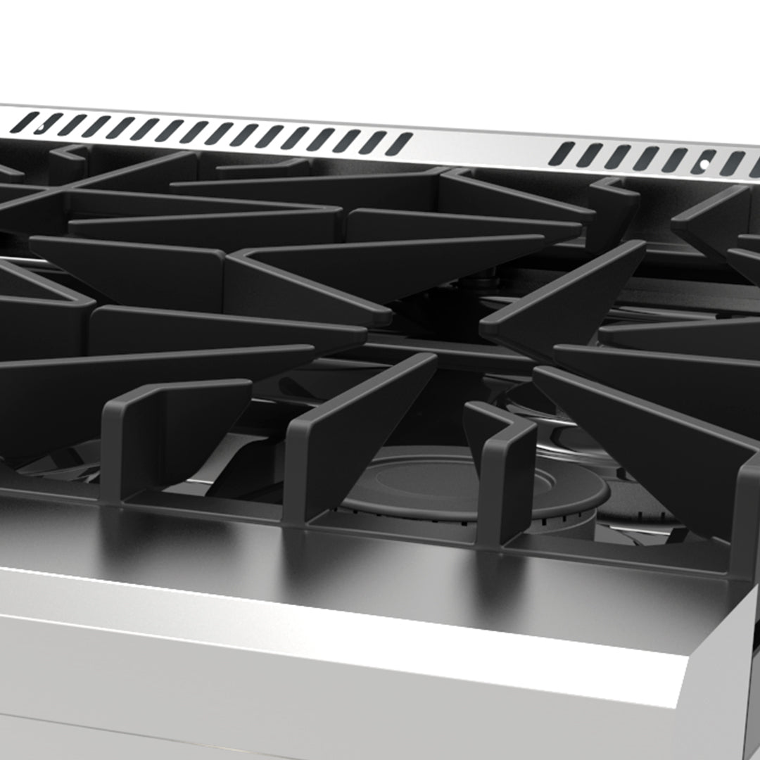 (POR PEDIDO) Estufa a Gas Semi Profesional 5 Quemadores Acero Inoxidable Potenza 90 Drija