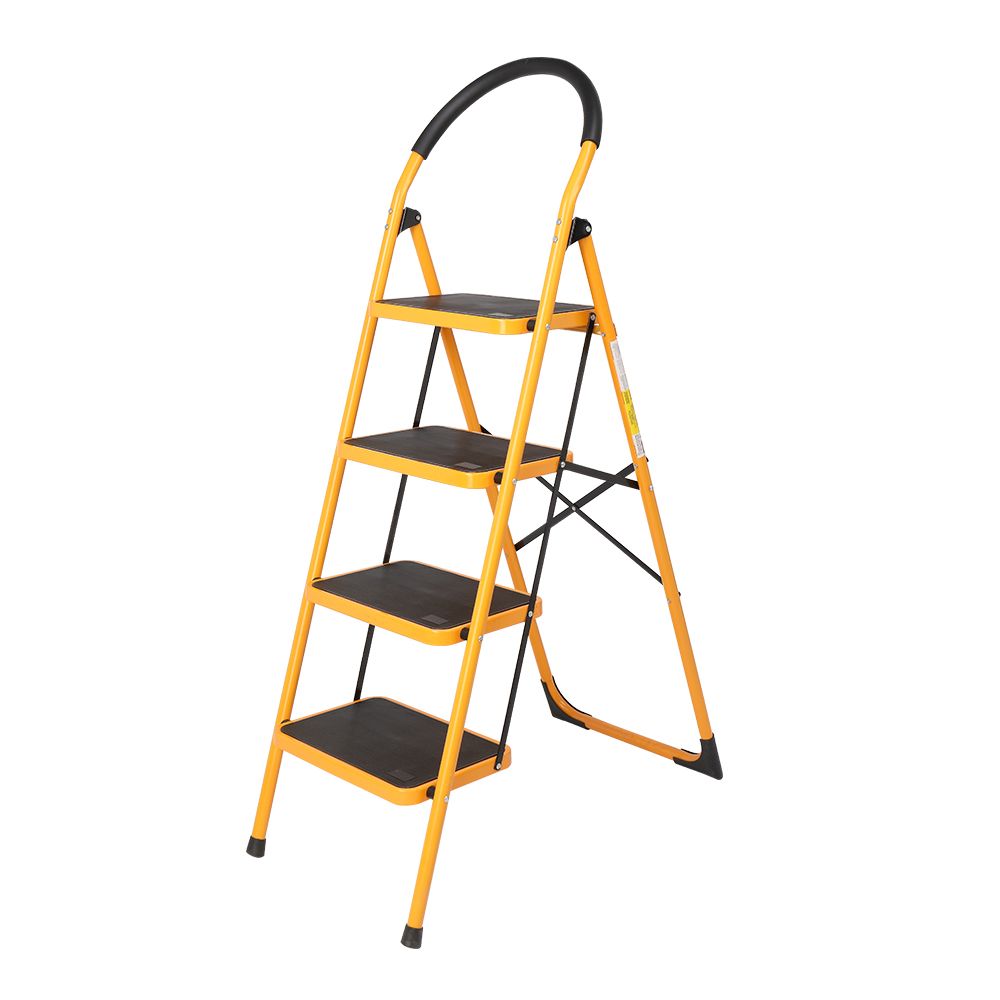Escalera Plegable de Aluminio de 4 Peldaños | NVO-0370