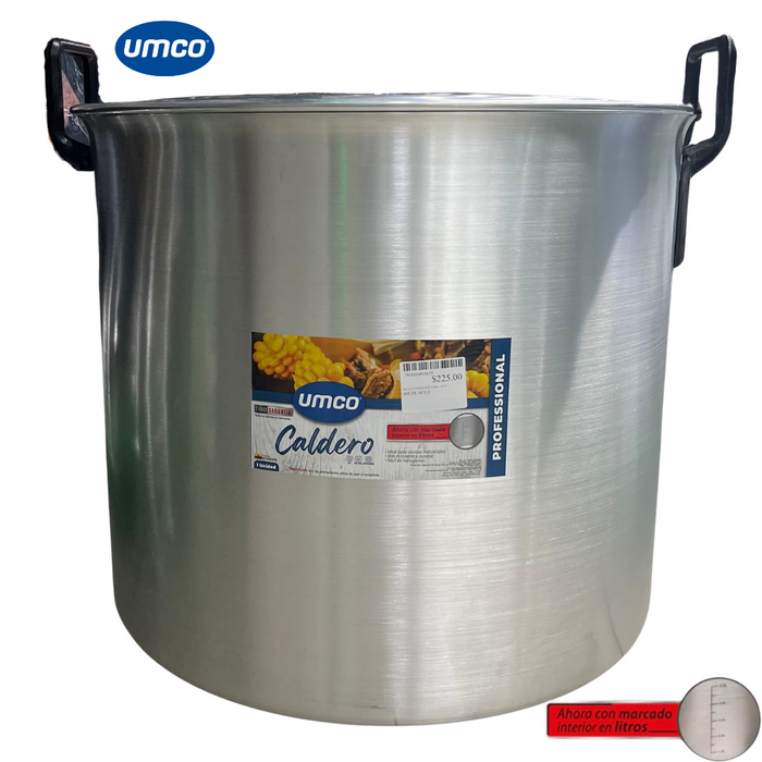 Caldero de Aluminio de Uso Profesional 60cm/164L 61063 UMCO