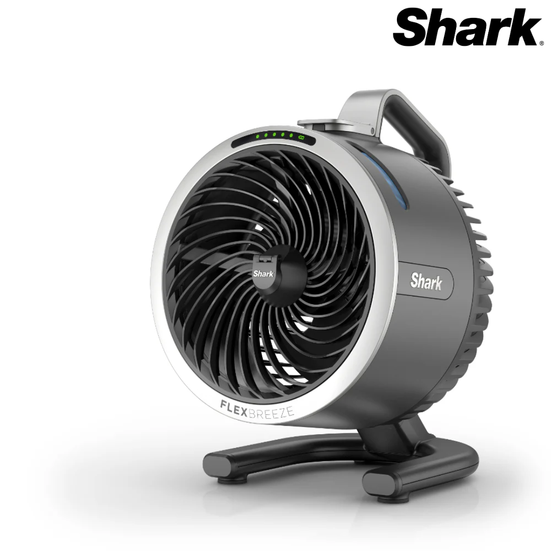 (LLEGANDO 5 DE MAYO) Ventilador Abanico Portátil FlexBreeze HydroGo Gris Oscuro Shark FA052