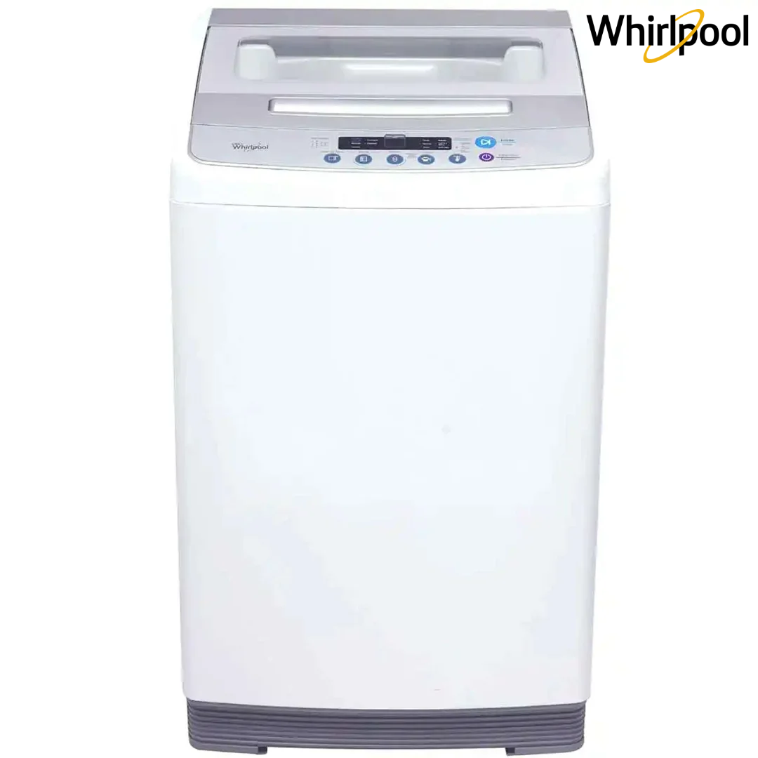 Lavadora Automática Whirlpool WWI12AWHLS de 12 kg Carga Superior Automática con Panel Digital, Ciclo Rápido y Ahorro de Agua