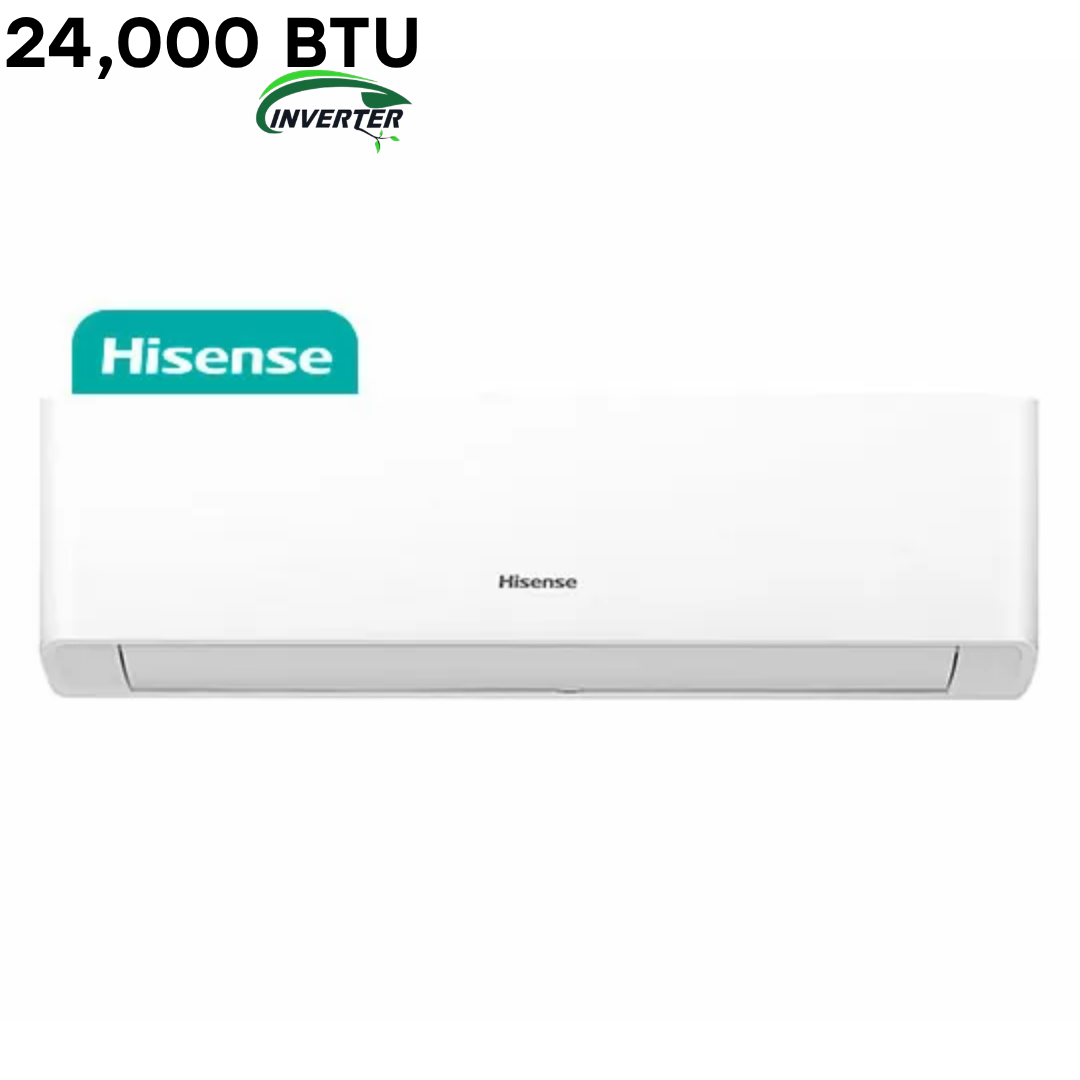 Aire Acondicionado Split Inverter Hisense ATR242CJ 24,000 BTU Wi-Fi R32 SEER 19 Blanco