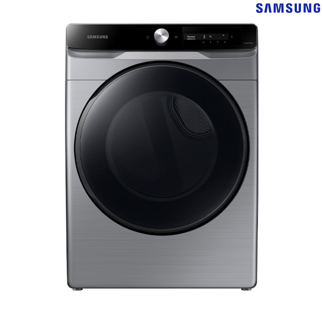Secadora Eléctrico Carga Frontal 22kg MultiControl y AI Control Gris Samsung DVE22C6370P/AP