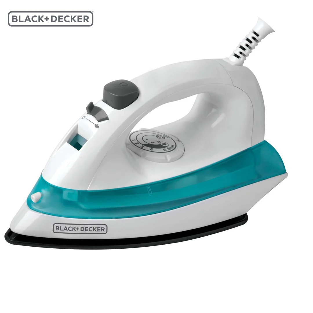 Plancha de Ropa a Vapor Quick'n Easy 1100W Black and Decker IRBD-100