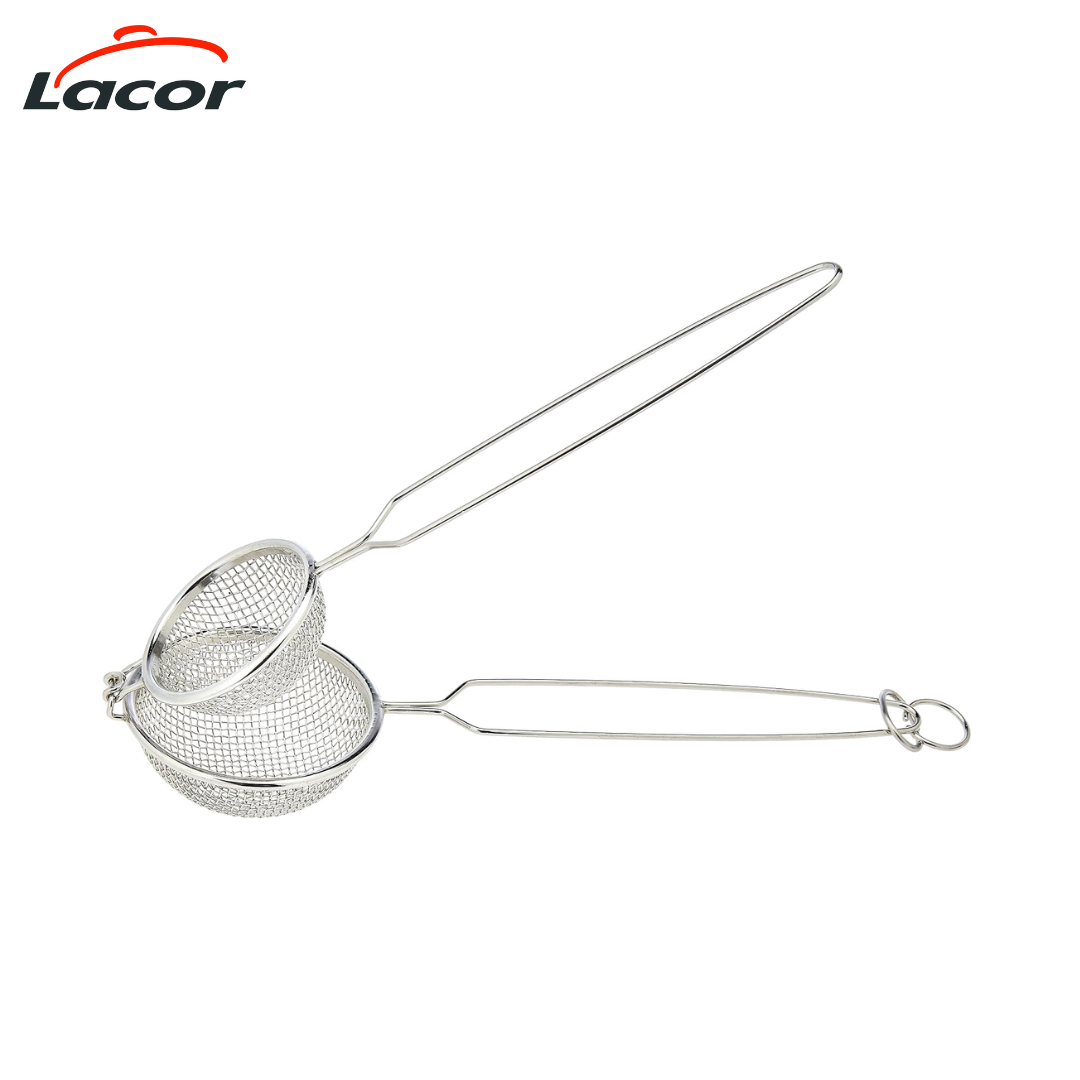 Molde Colador Profesional para Nidos de Alambre 7-9 cm Acero Inoxidable 18/10 Lacor ES-62957