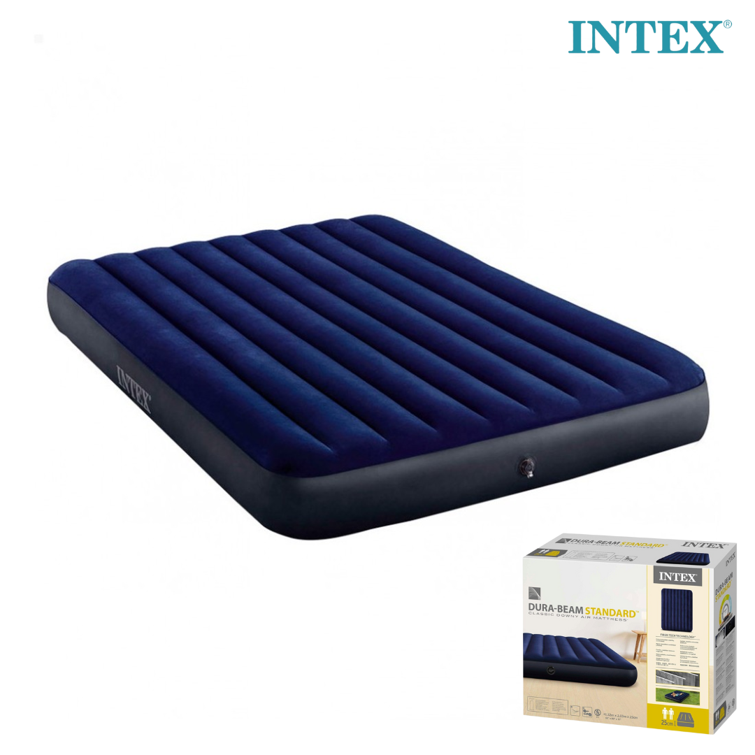 Colchón Inflable Doble Standard Classic Downy Queen Intex 64759