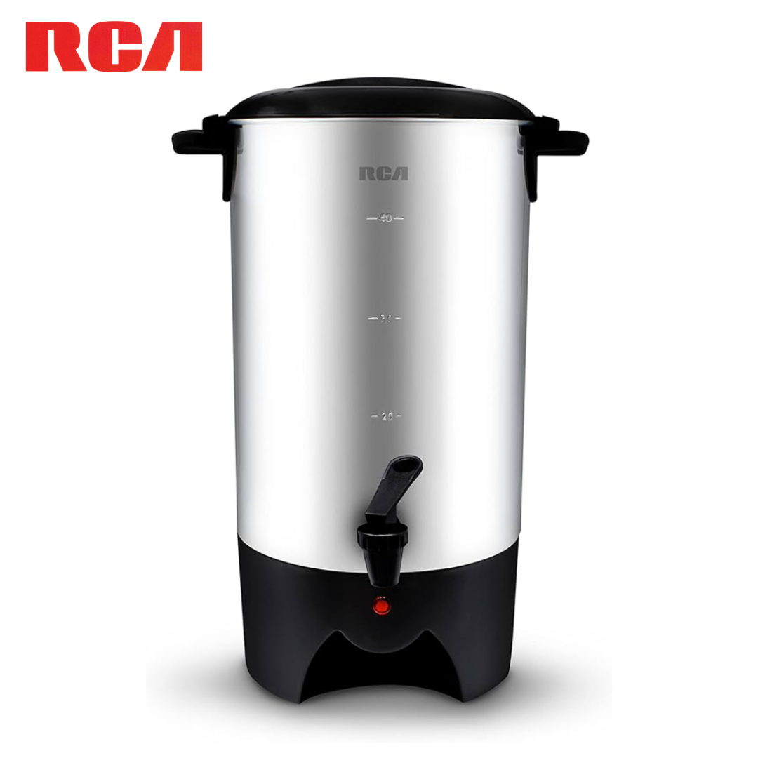 Cafetera Percoladora Eléctrica 40 Tazas RCA RCUR16