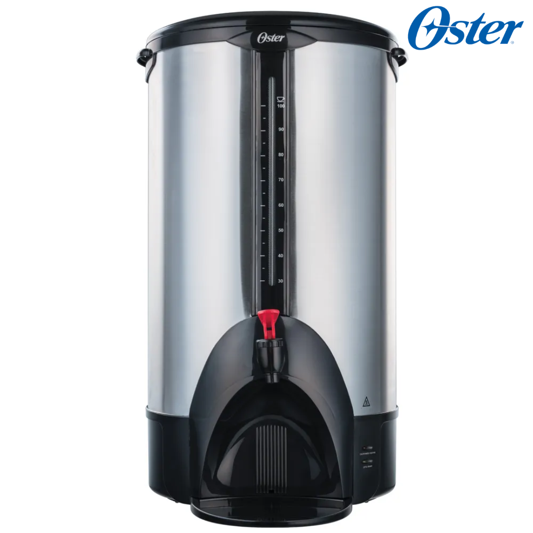 Cafetera Percoladora Comercial 100 Tazas Oster BVSTDC3394