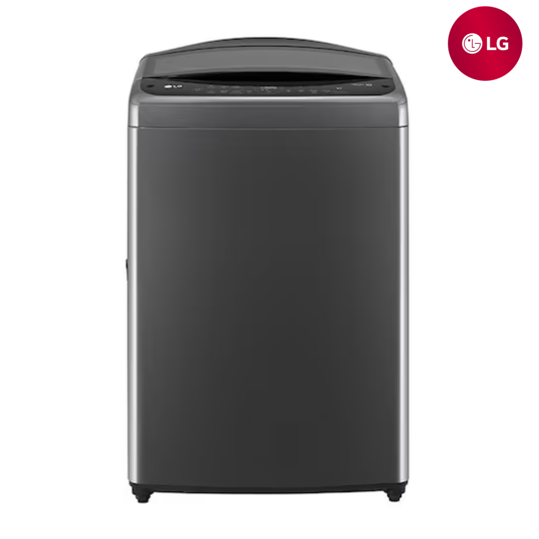 Lavadora Automática Carga Superior 19kg TurboDrum Smart Diagnosis Negro LG WT19MV6T