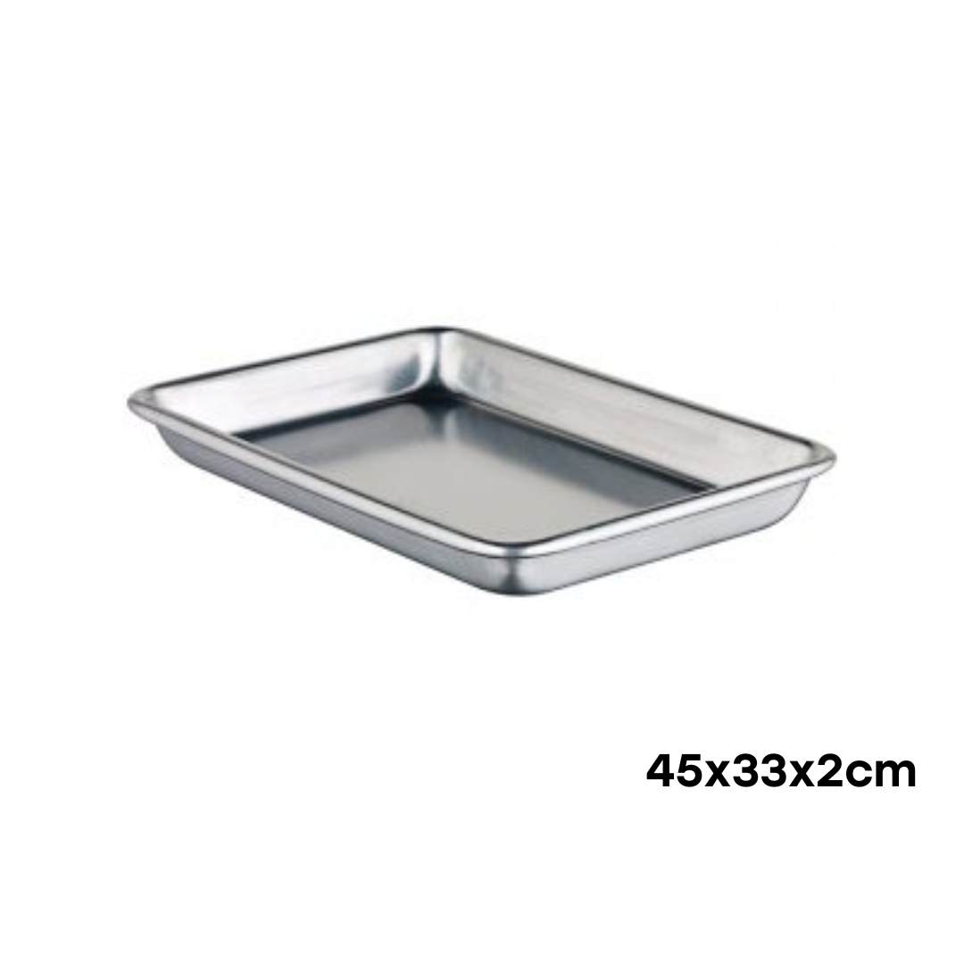 (LLEGANDO 20 DE DIC) Bandeja de Aluminio para Hornear o Servir 45x33x2cm 82516