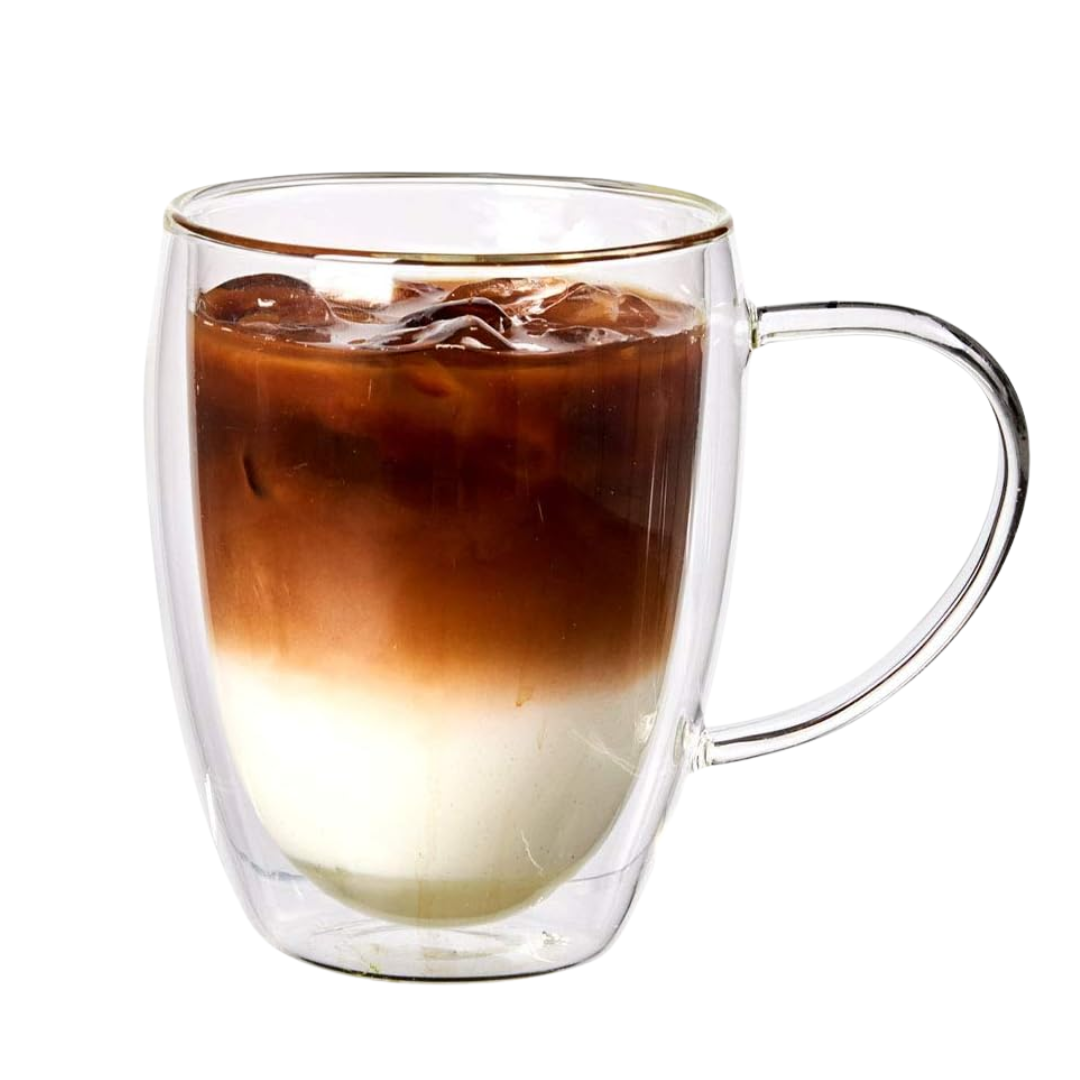 Taza de Doble Vidrio para Café 350ml FSK9516